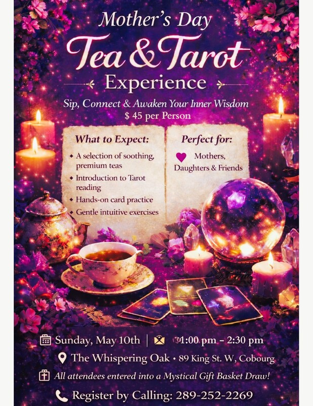 UPCOMING EVENT: 
Sunday May 10th !